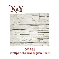 foshan guangzhou shenzhen white stacked cultured stone veneer cladding