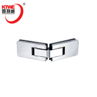 Stainless steel bathroom glass clamp hinge