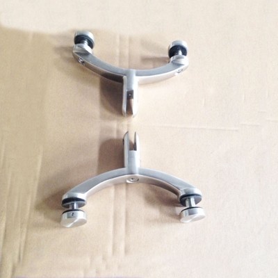 Stair glass balustrade fittings